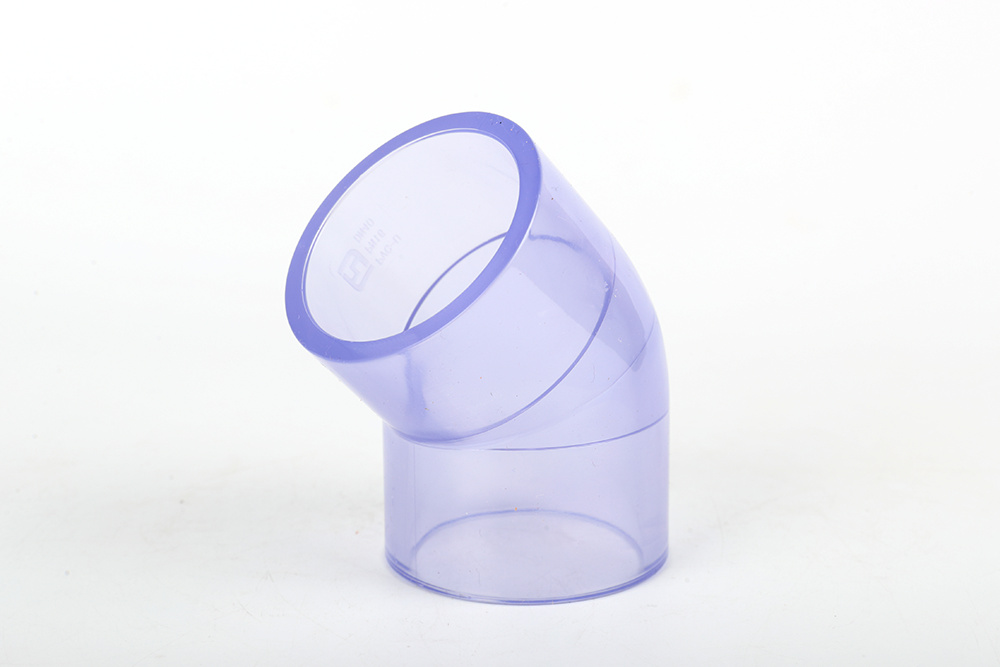 献县透明45° 弯头